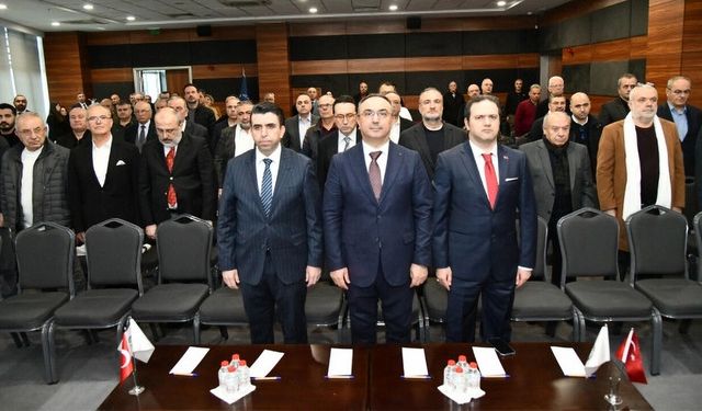 Çorlu 1 OSB müteşebbı̇s heyete katıldı
