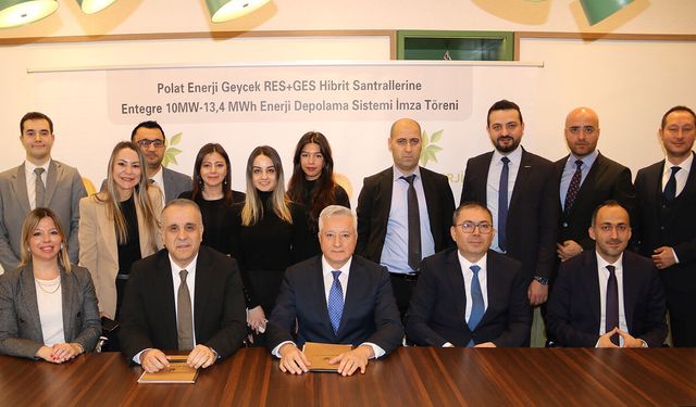 Polat Enerji ve T Dinamik’ten enerji depolama sistemi