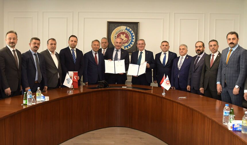 Samsun ve Erzurum TSO arasında ‘Kardeş Oda’ protokolü
