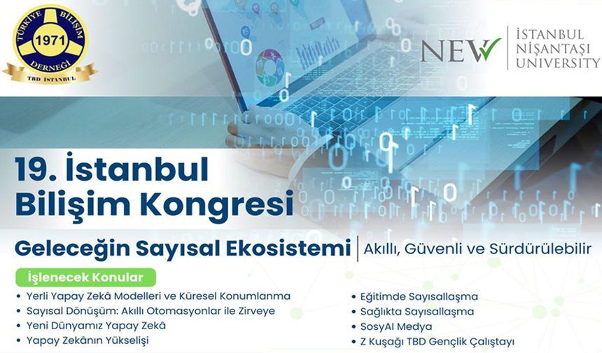 19. İstanbul Bilişim Kongresi, 16 Ekim’de