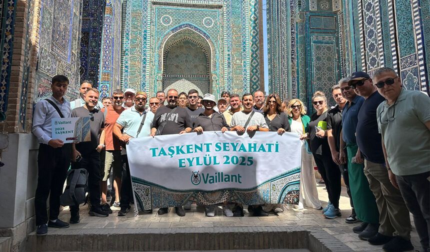 Vaillant başarılı iş ortaklarını Taşkent’te ağırladı