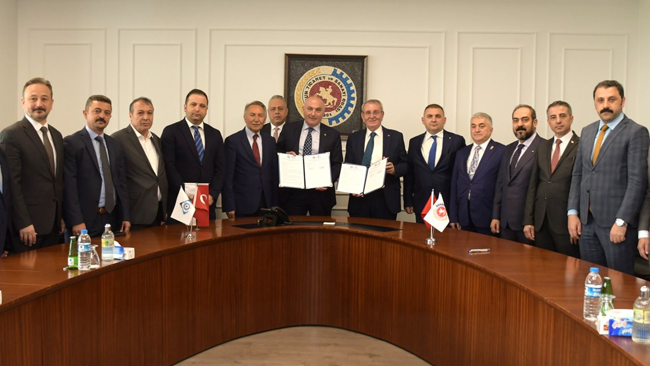 Samsun ve Erzurum TSO arasında ‘Kardeş Oda’ protokolü