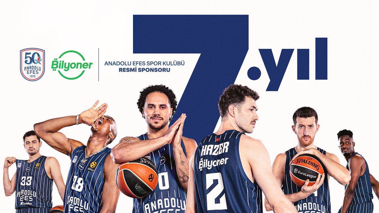 Bilyoner, Anadolu Efes’e 50. yılında da sponsor